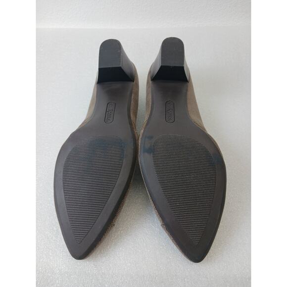 Kim Rogers "Omarey" Snakeskin Design Classic Slip-On Pumps l Size: 11 - Picture 7 of 11